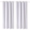 Blackout Curtains 84 Inch Length 2 Panels Set 52 Inch Wide Each for Bedroom