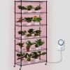 VEVOR Plant Stand with Grow Light, 6-Tier Large Tall Plant Shelf with 150W Full Spectrum Grow Light