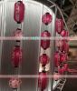 Japanese-style Paper Lantern Handmade Rose red Flowers Hanging Lampshade Decorative Home Restaurant